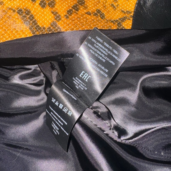 Alessandra Rich Python leather blazer jacket. Size IT 40 - Picture 10 of 16